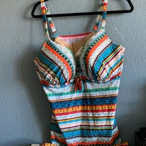 Cacique by Lane Bryant tankini swim suit
